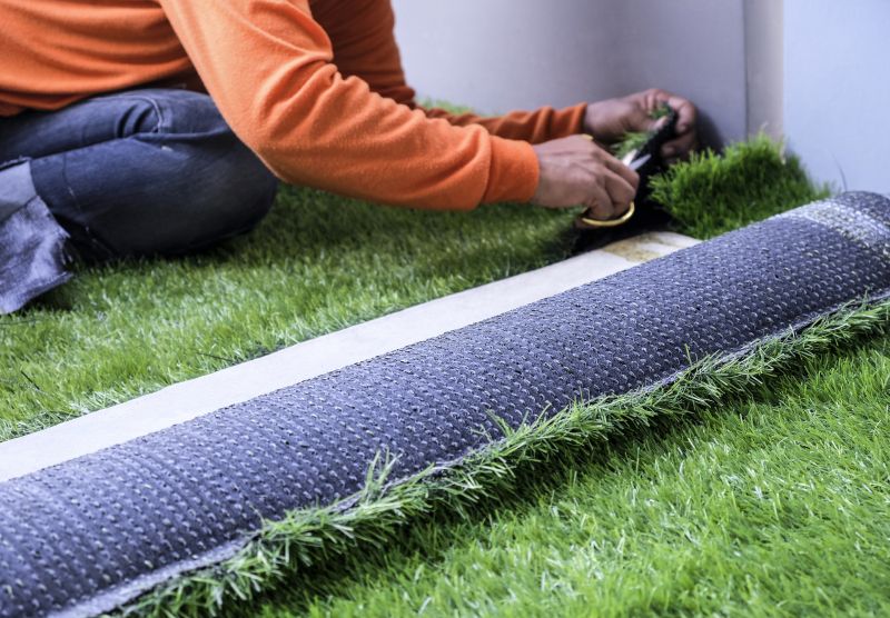 Synthetic Grass Installation detail