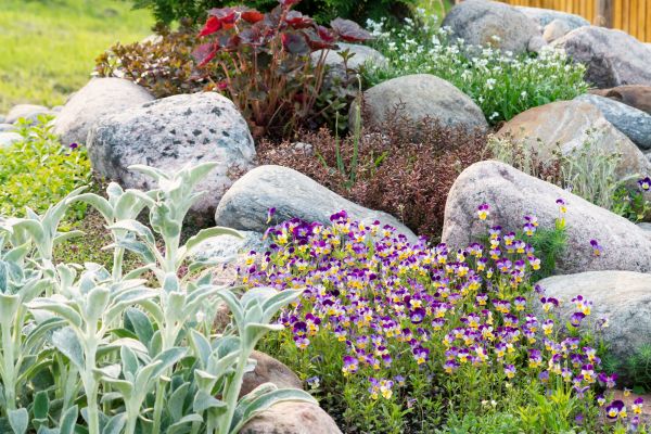 Rock Garden Installation in Green Bay