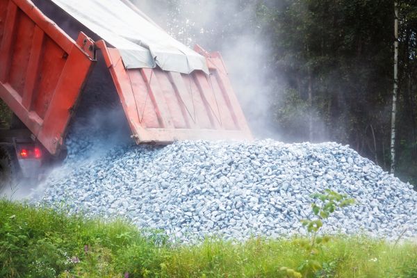 Limestone Gravel Delivery in Green Bay