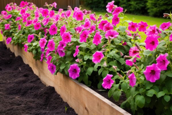 Raised Flower Bed Installation in Green Bay